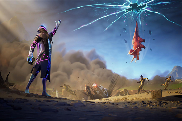 Fortnite : Leak de la Junk Rift, un objet agressif